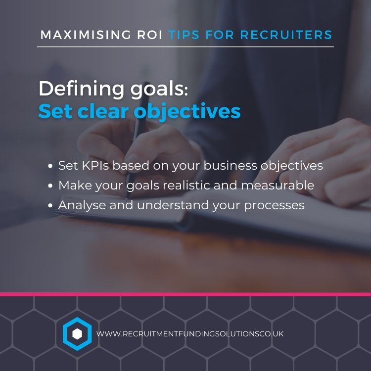 Maximising ROI for recruiters - defining goals