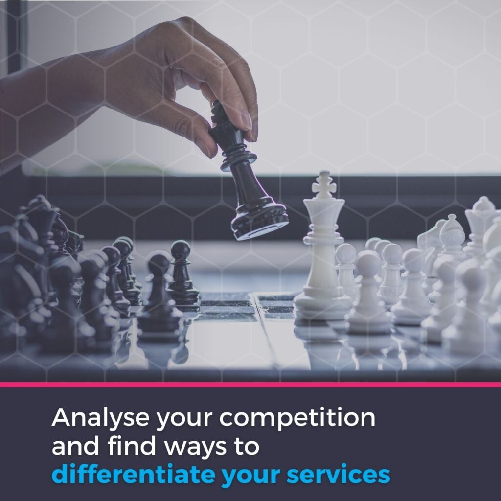 Conducting market research - analyse your competitors