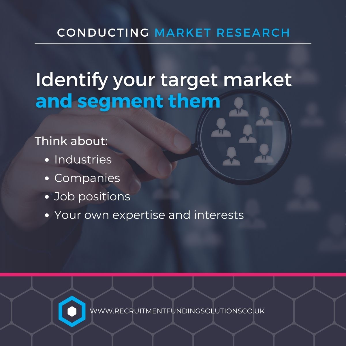 Conducting market research for your recruitment agency - target market