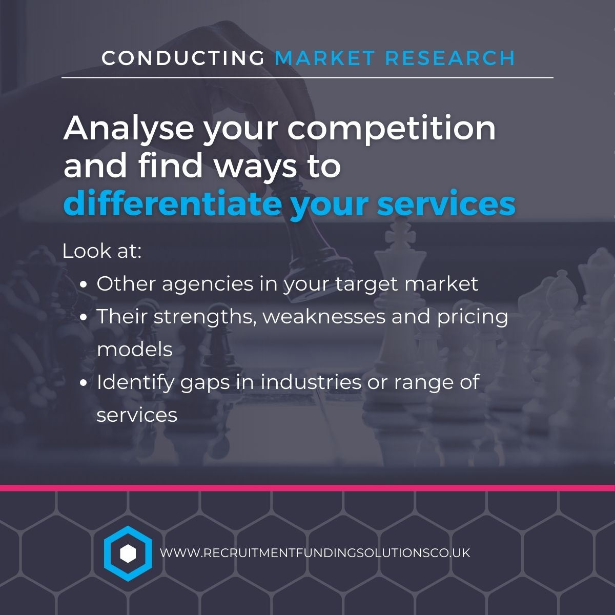 Conducting market research for your recruitment agency - analyse competitors